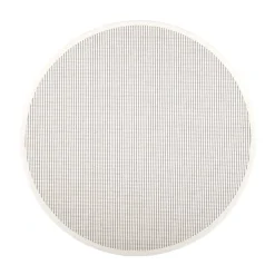 Pyöreät Matot^VM-Carpet Lyyra 52 valkoinen Ø 240 cm, kantti 1