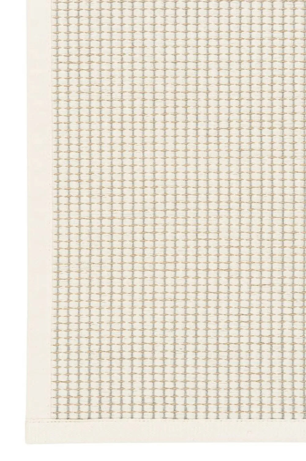 Keskilattiamatot^VM-Carpet Lyyra 52 valkoinen 133*200 cm, kantti 1