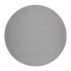 Pyöreät Matot^VM-Carpet matto Elsa Ø 133 cm harmaa
