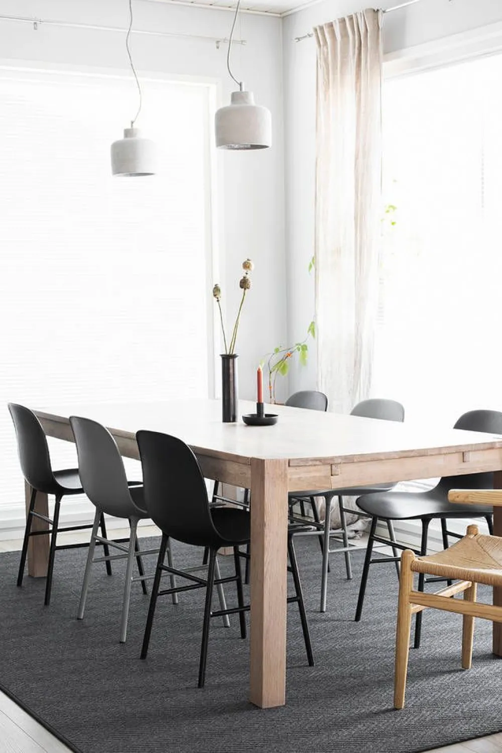 Keskilattiamatot^VM-Carpet matto Elsa 160x230 cm musta