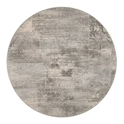 Pyöreät Matot^VM-Carpet matto Rustiikki ø 200 cm 39 harmaa