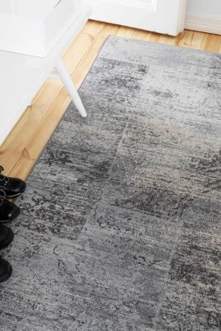 Keskilattiamatot^VM-Carpet matto Rustiikki 200x300 cm 39 harmaa