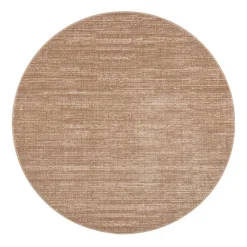 Pyöreät Matot^VM-Carpet matto Sametti ø 133 cm 247 beige