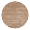 Pyöreät Matot^VM-Carpet matto Sametti ø 200 cm 247 beige