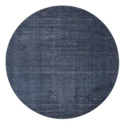 Pyöreät Matot^VM-Carpet matto Sametti ø 200 cm 304 sininen