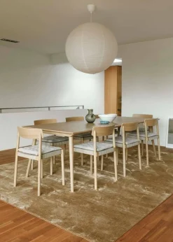 Keskilattiamatot^VM-Carpet matto Sametti 133x200 cm 246 keltainen