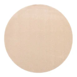 Pyöreät Matot^VM-Carpet Puuteri, 132 beige, Ø 160 cm, kantti 5978