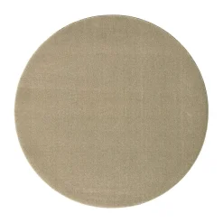 Pyöreät Matot^VM-Carpet Puuteri 164 oliivi, Ø 200 cm, kantti 5921