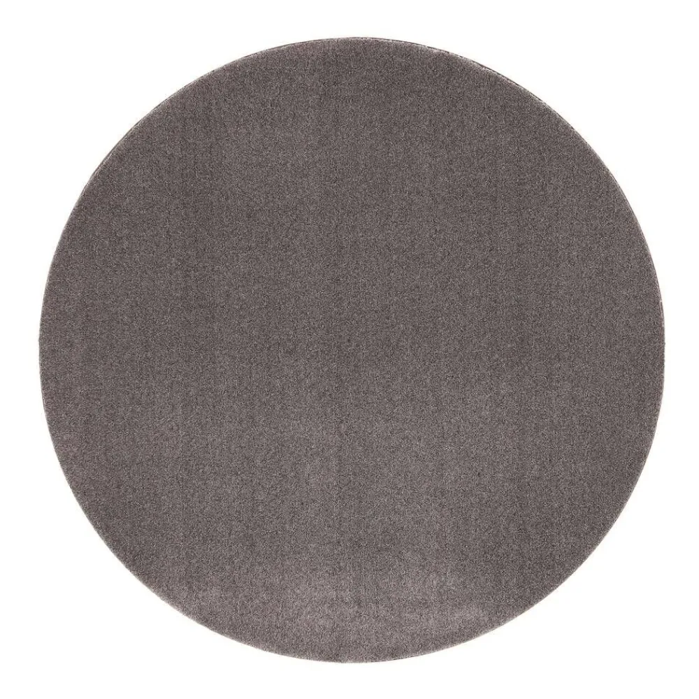 Pyöreät Matot^VM-Carpet Puuteri, 189 t.harmaa, Ø 133 cm, kantti 6013
