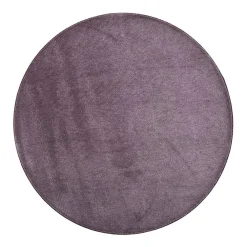 Pyöreät Matot^VM-Carpet Satine 001 lila, Ø 200 cm, kantti 5881