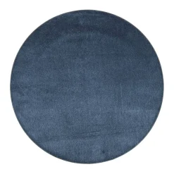Pyöreät Matot^VM-Carpet Satine 791 sininen, Ø 200 cm, kantti 5447