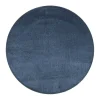 Pyöreät Matot^VM-Carpet Satine 791 sininen, Ø 133 cm, kantti 5447