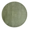 Pyöreät Matot^VM-Carpet Satine 572 vihreä, Ø 133 cm, kantti 5784
