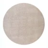 Pyöreät Matot^VM-Carpet Silkkitie, 138 beige, Ø 200 cm, kantti 5938