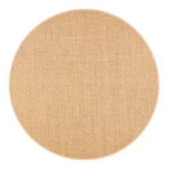 Pyöreät Matot^VM-Carpet Sisal, 50 natur, Ø 240 cm, kantti 32 B