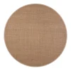 Pyöreät Matot^VM-Carpet Sisal, 85 taupe, Ø 200 cm, kantti 25 B