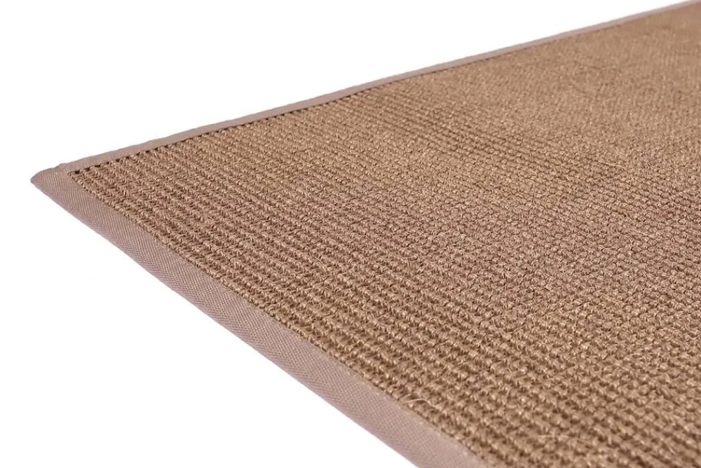 Keskilattiamatot^VM-Carpet Sisal, 85 taupe, 133*200 cm, kantti 25 B