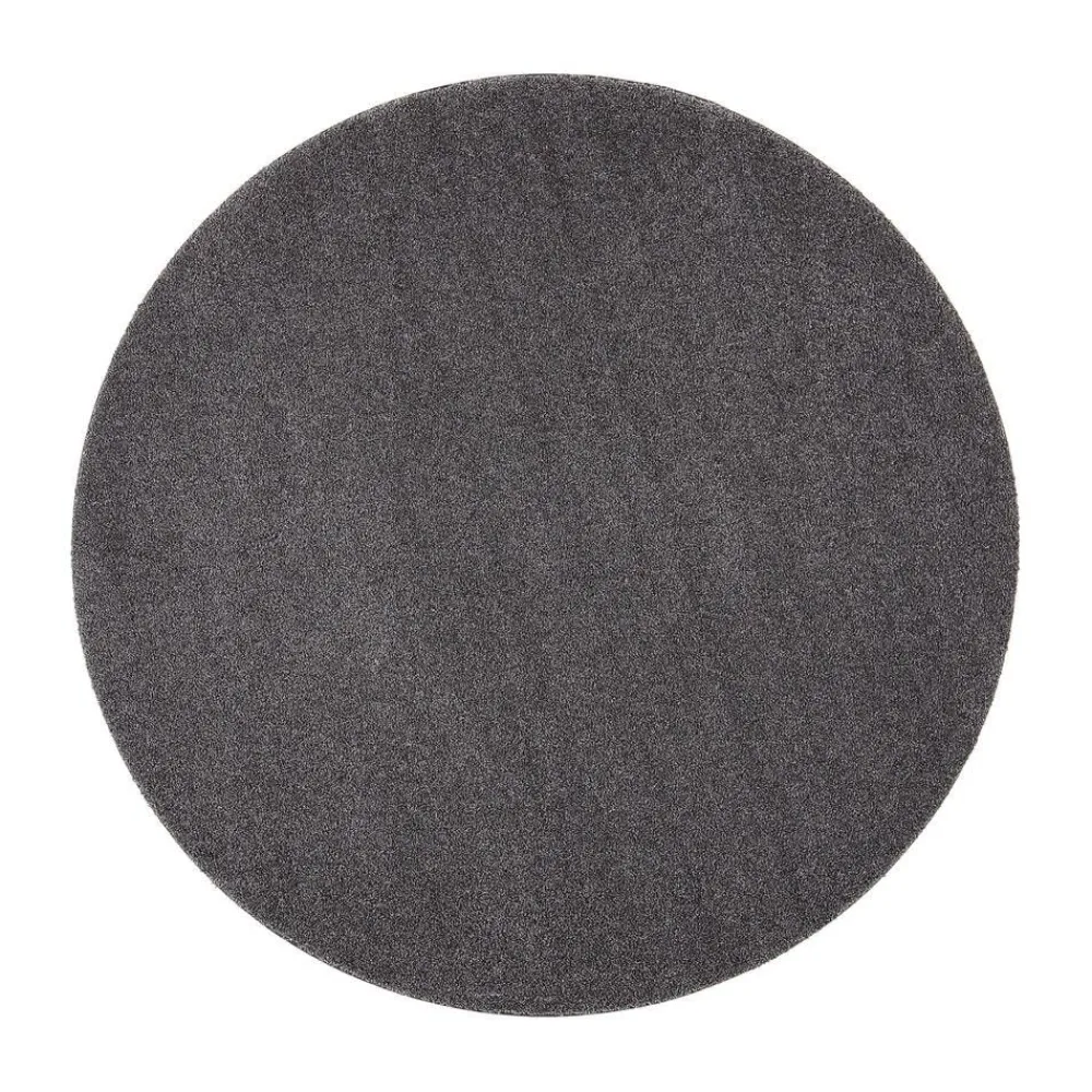 Pyöreät Matot^VM-Carpet Sointu, 177 antrasiitti, Ø 160 cm, kantti 5450