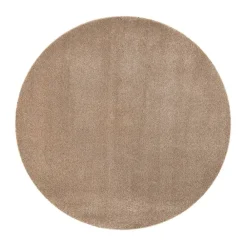 Pyöreät Matot^VM-Carpet Sointu, 90 beige, Ø 133 cm, kantti 5978