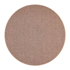 Pyöreät Matot^VM-Carpet Tweed, 42 vaaleanruskea, Ø 160 cm, kantti 5978