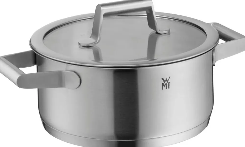 Keittoastiat^WMF matala kattila Comfort Line 20 cm/2,5 l kannella