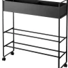 Kylpyhuoneen Säilytys|Hyllyt Ja Telineet^Yamazaki säilytyskärry Tower musta